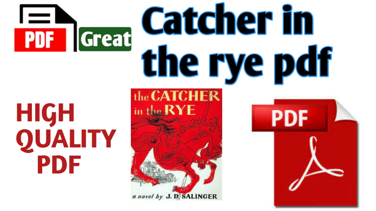 Catcher in the rye pdf