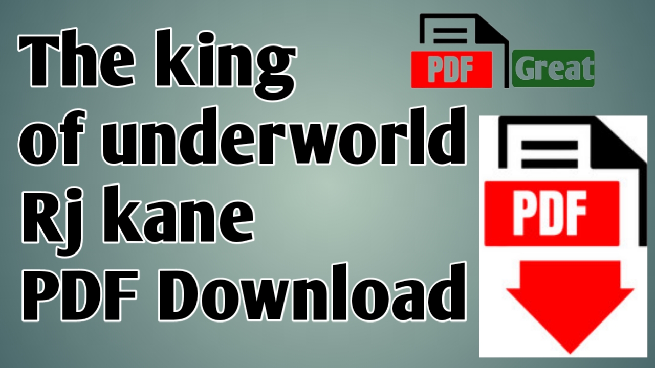 king of the underworld rj kane pdf free download
