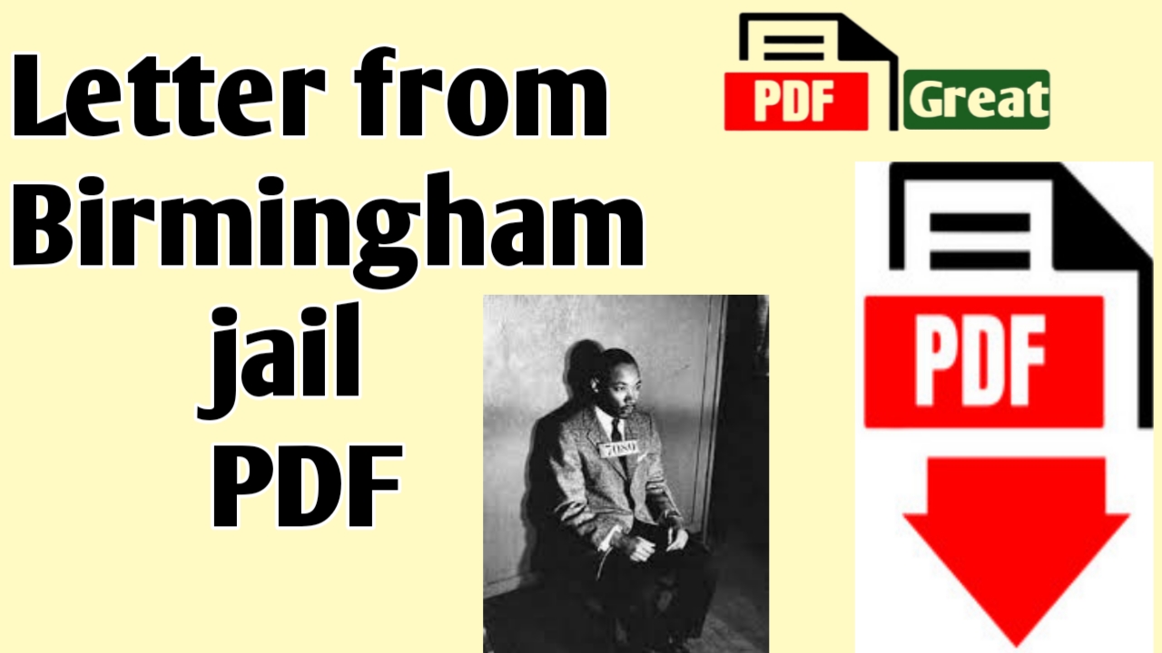 letter from birmingham jail pdf